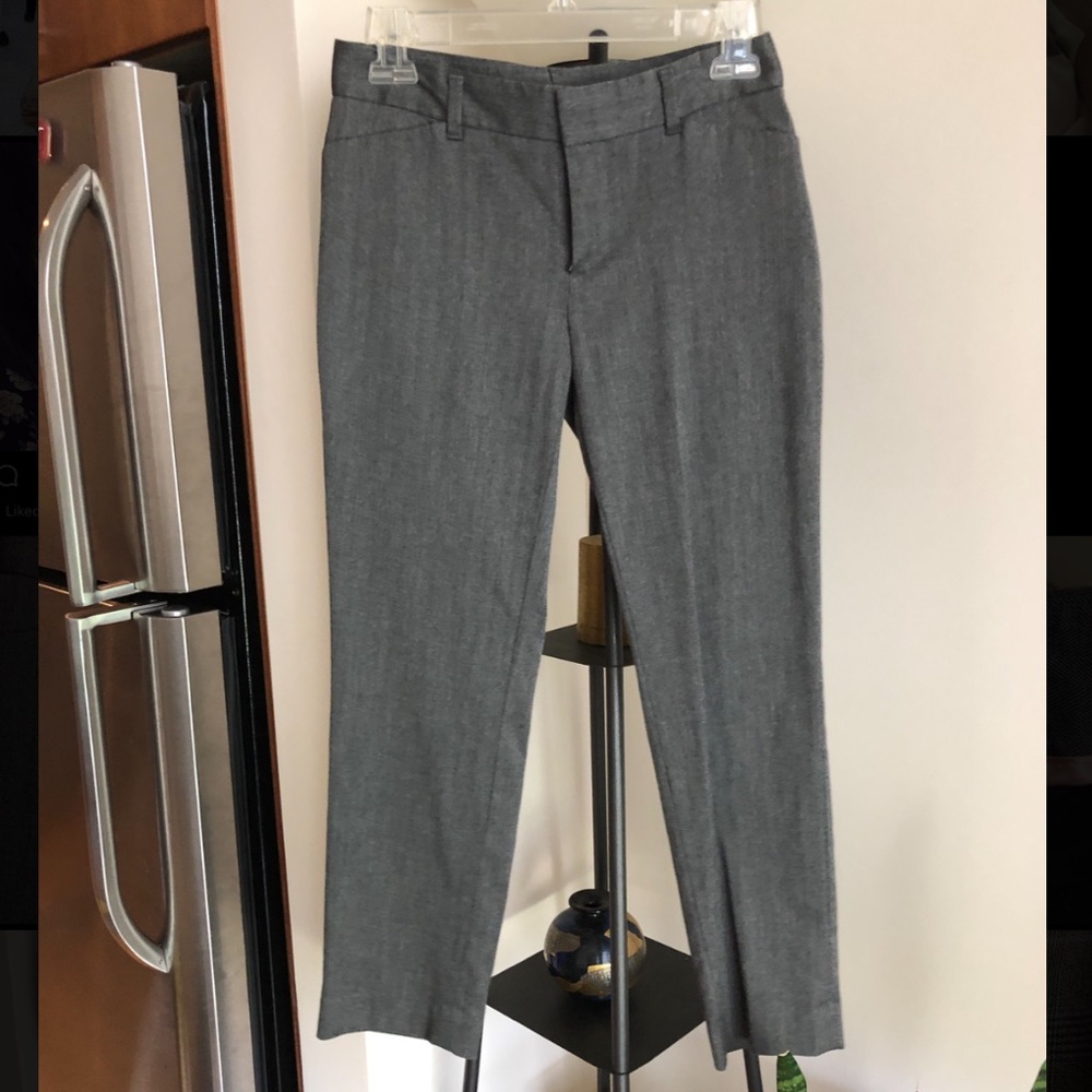 Gap Slim Cropped Herringbone Pant